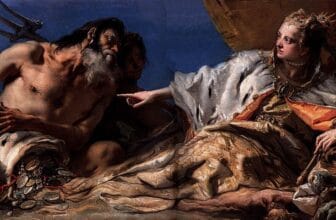 Neptune Offering Gifts to Venice Painting