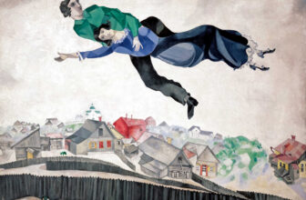 Over the Town Painting