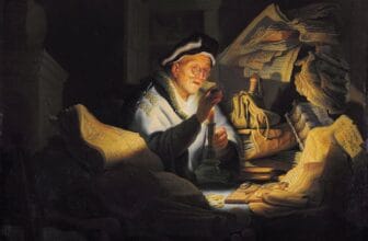 Parable of the Rich Fool Painting by Rembrandt