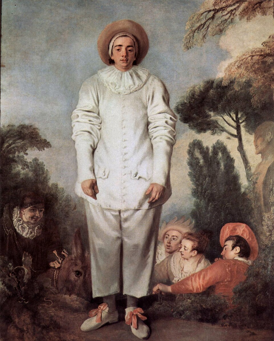 The Hidden Enigma of a Mysterious Clown: Pierrot Painting The Hidden Enigma of a Mysterious Clown: Pierrot Painting