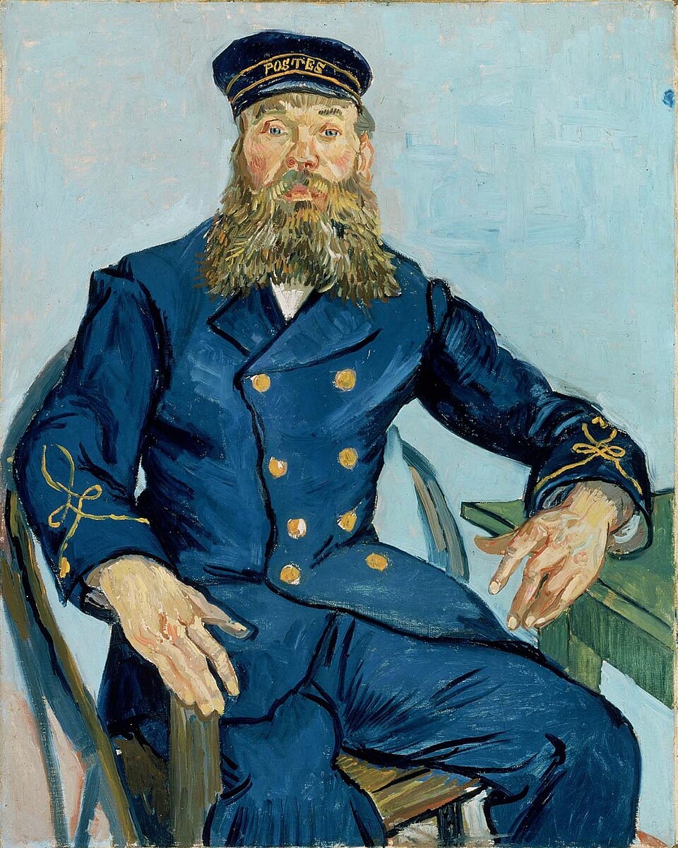Vincent Van Gogh’s Portrait of the Postman Joseph Roulin Vincent Van Gogh’s Portrait of the Postman Joseph Roulin