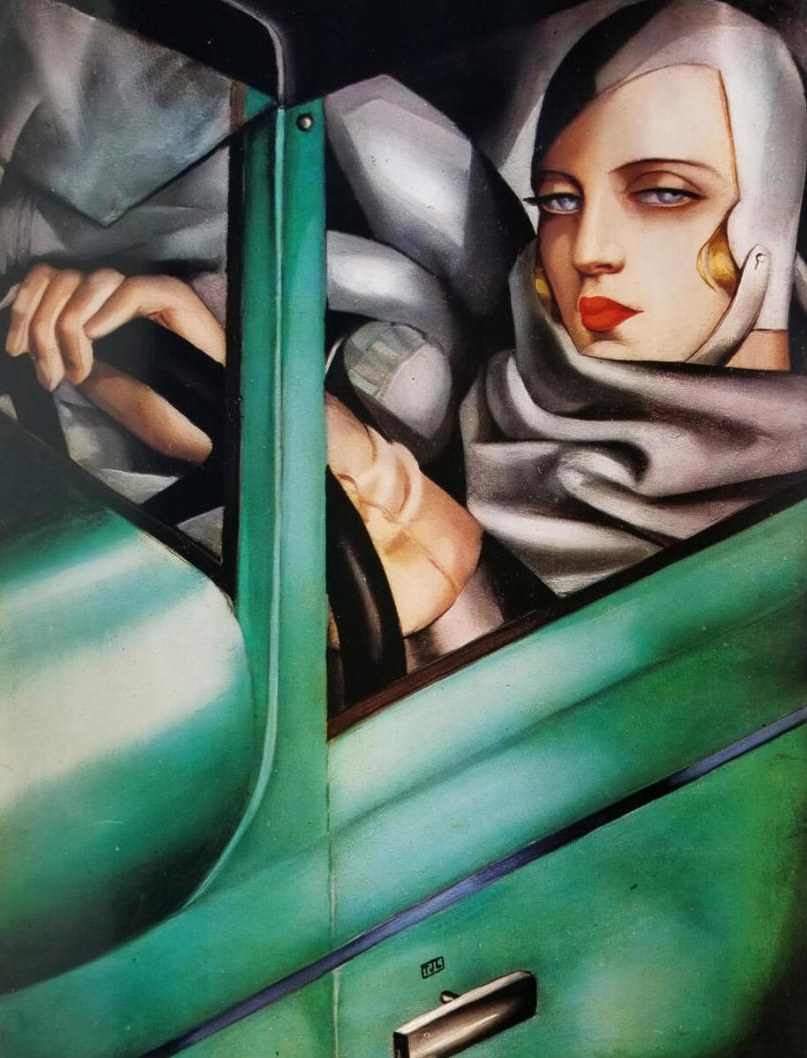 Tamara de Lempicka’s Self-Portrait in the Green Bugatti Tamara de Lempicka’s Self-Portrait in the Green Bugatti