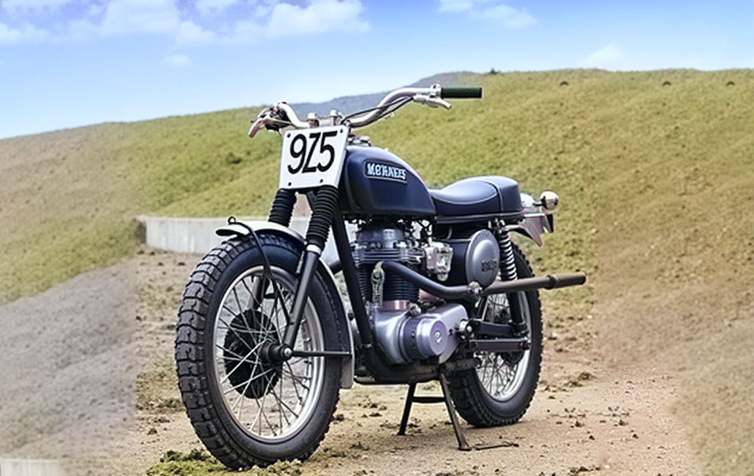 Steve McQueen: The Legend Of a Rusted Motorcycle Steve McQueen: The Legend Of a Rusted Motorcycle