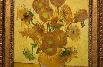 Sunflowers painting by van gogh