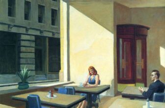 Sunlight in a Cafeteria painting Edward Hopper