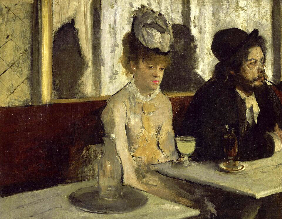 🙌 More Heartbreak: The Absinthe Drinker Painting by Edgar Degas 🙌 More Heartbreak: The Absinthe Drinker Painting by Edgar Degas