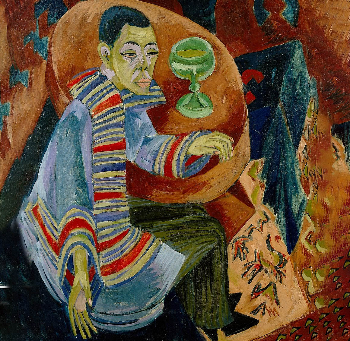 The Reality Behind the Happy Face: The Drinker Self-Portrait The Reality Behind the Happy Face: The Drinker Self-Portrait