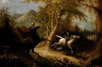 The Headless Horseman Pursuing Ichabod Crane painting by John Quidor
