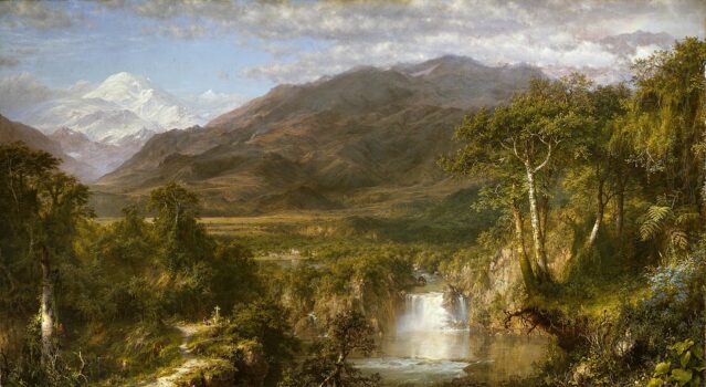 The Heart of the Andes painting by Frederic Edwin Church