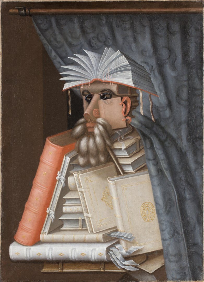 Knowledge vs Learning: The Librarian Painting Knowledge vs Learning: The Librarian Painting