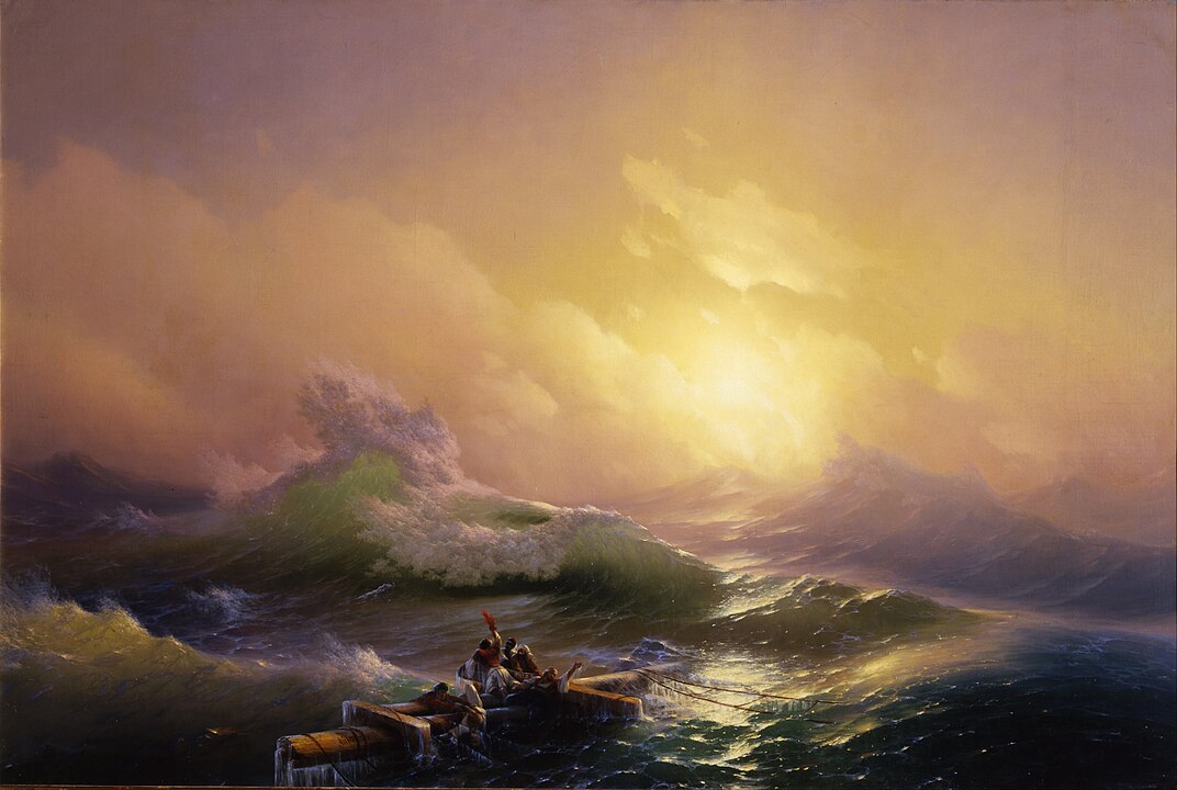 The Power of Darkness: The Ninth Wave Painting The Power of Darkness: The Ninth Wave Painting