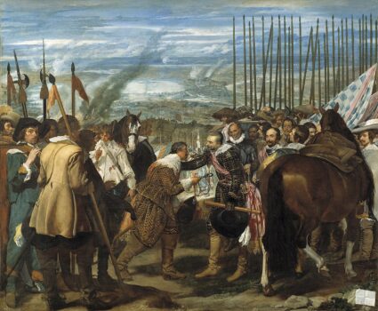The Surrender of Breda painting by Diego Velázquez