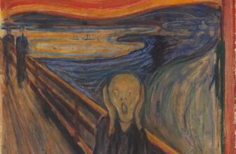 The scream painting by edvard munch