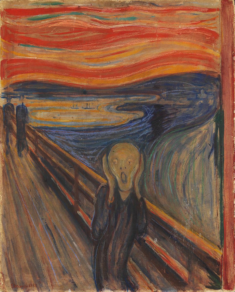 Story From The Crypt: The Scream Painting Story From The Crypt: The Scream Painting