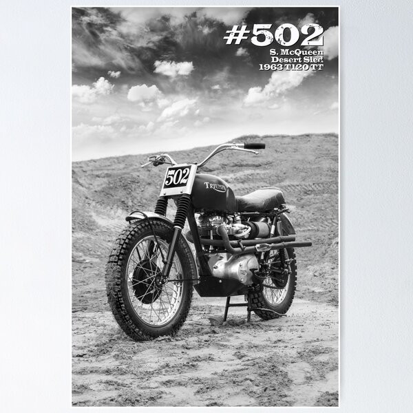 Steve McQueen: The Legend Of a Rusted Motorcycle Steve McQueen: The Legend Of a Rusted Motorcycle