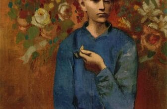 Garcon a la pipe painting by picasso