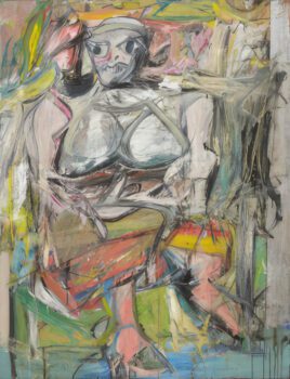 Woman i painting by willem de kooning