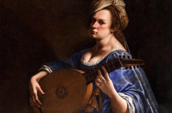 Artemisia Gentileschi Self-Portrait Lute Player