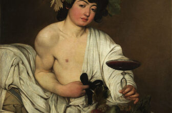 Bacchus painting By Caravaggio