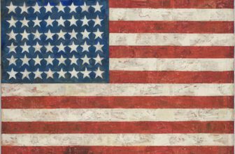 Flag painting by Jasper Johns