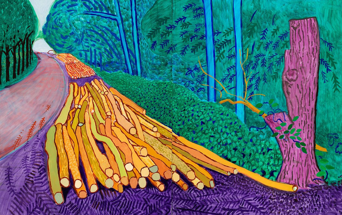 David Hockney’s Vibrant Journey Through Color David Hockney’s Vibrant Journey Through Color