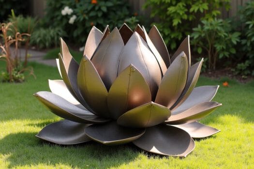 Lotus Garden Sculpture