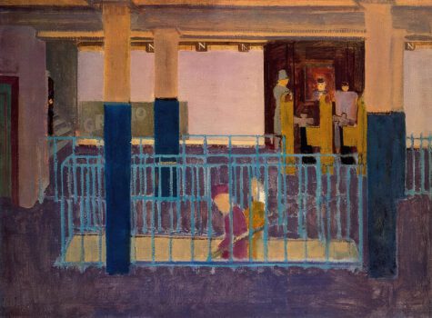 Mark Rothko art Entrance to Subway
