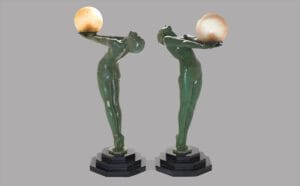 Max Le Verrier Art Deco Sculptures