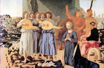 Contemporary Art : Renaissance Baroque Artist And Paintings 16 Nativity painting by Piero Della Francesca