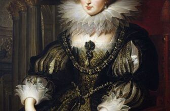 Portrait of Anne of Austria painting by Peter Paul Rubens
