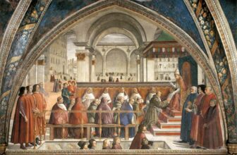 The Confirmation of the Franciscan Rule Domenico Ghirlandaio