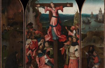 The Crucifixion of St Wilgefortis Painting