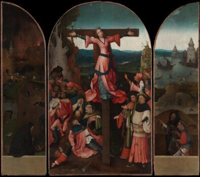 The Crucifixion of St Wilgefortis Painting