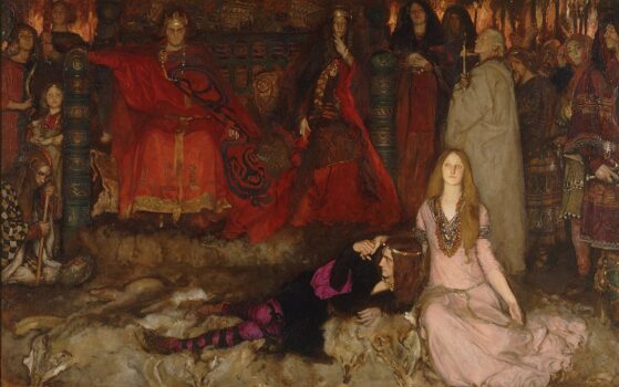 The Play Scene in Hamlet Edwin Austin Abbey