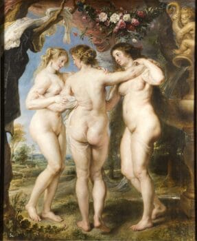 The Three Graces paintings by Peter Paul Rubens