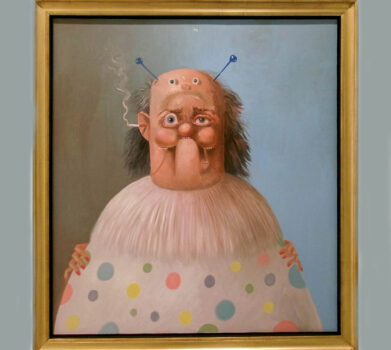 The clown George Condo
