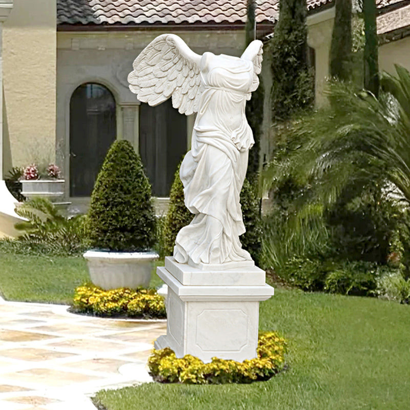 Winged Victory of Samothrace: Garden Statue of Mystical Charm Winged Victory of Samothrace: Garden Statue of Mystical Charm