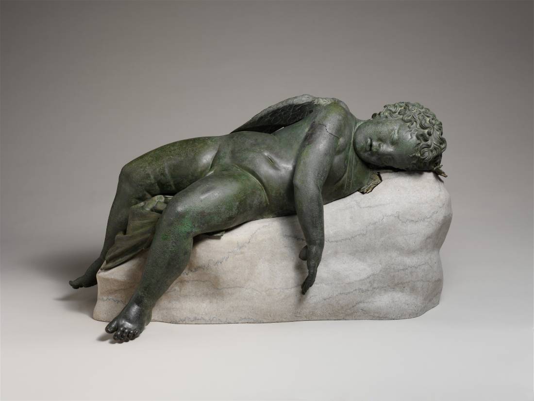 The Bronze Lullaby: The Bronze Statue of Eros Sleeping The Bronze Lullaby: The Bronze Statue of Eros Sleeping
