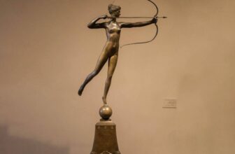Diana of the tower sculpture