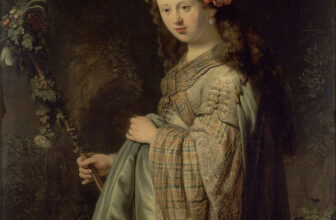 Flora painting by Rembrandt