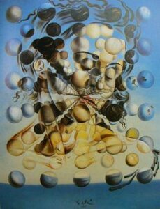 Galatea of the Spheres salvador dali