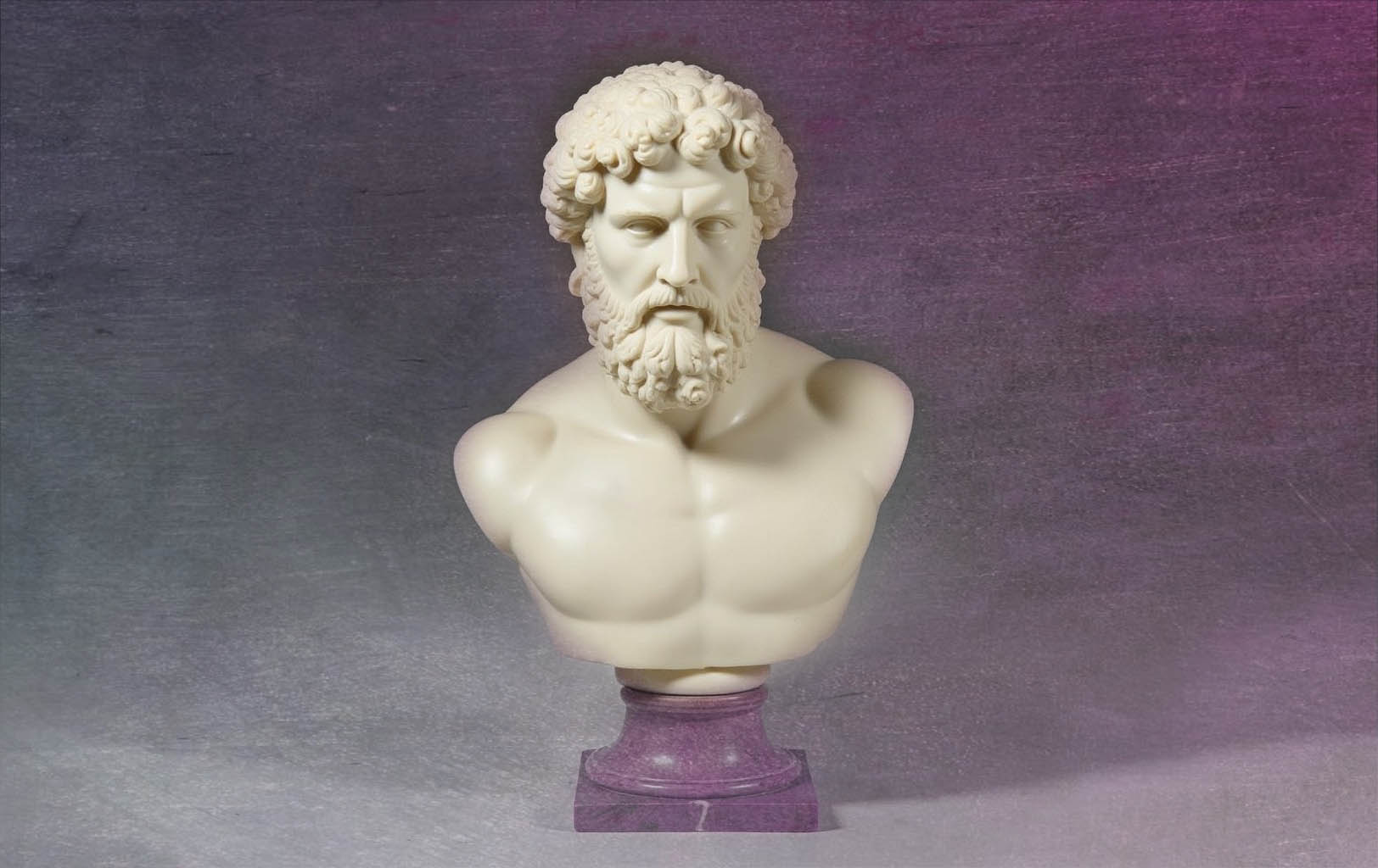 The Timeless Strength of Hercules Bust Sculpture The Timeless Strength of Hercules Bust Sculpture