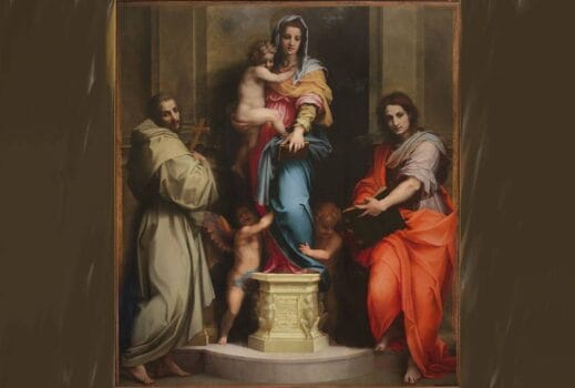 Madonna of the Harpies Painting