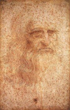 Portrait of a Man in Red Chalk