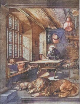Albrecht Durer’s Saint Jerome in His Study