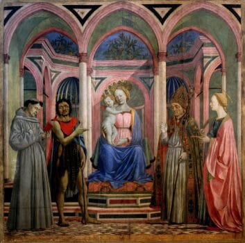 Santa Lucia de Magnoli Altarpiece Painting