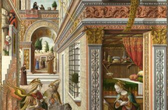 The Annunciation with Saint Emidius painting Carlo Crivelli