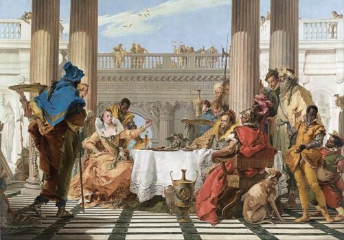 The Banquet of Cleopatra Giovanni Battista Tiepolo