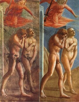 The Expulsion from the Garden of Eden by Masaccio