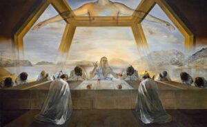 The Sacrament of the Last Supper salvador dali